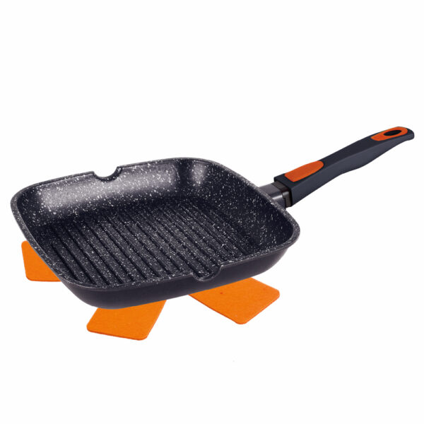 28 cm grilio keptuvė su nuimama rankena, "Granit Diamond Line
