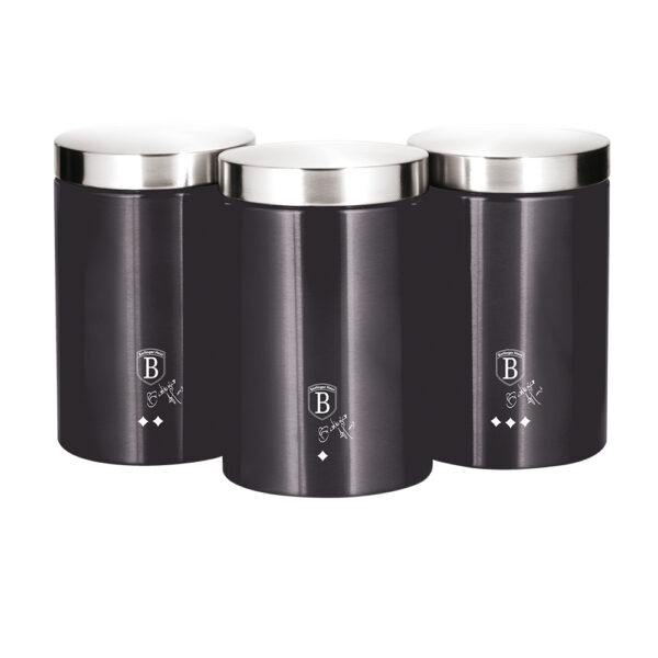 3 vnt. kanistrų rinkinys, anglies pro-Berlinger Haus-BH-6718-1