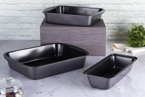 3 vnt. kepimo formų rinkinys, anglies pro-Berlinger Haus-BH-7631-2