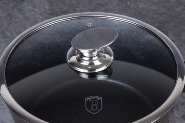 5 vnt. indų rinkinys, "Metallic Line Shiny Black Edition-Berlinger Haus-BH-6616T-13