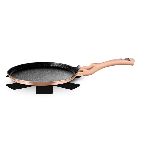 Blynu keptuve 28 cm Metallic Line Rose Gold Edition NEMOKAMAS PROTEKTORIUS Berlinger Haus BH 6180 1