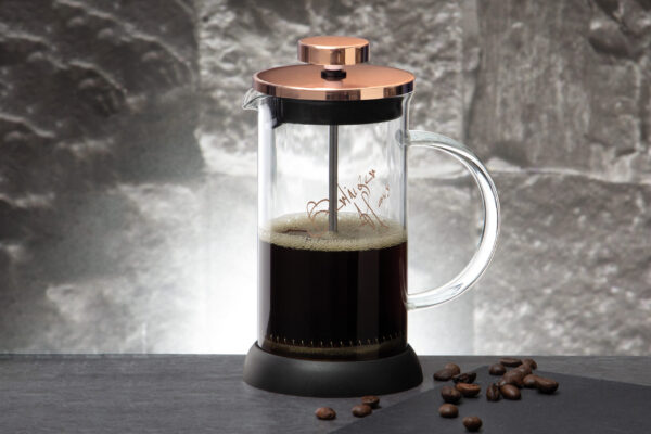 Coffee & tea plunger, 350 ml, rose gold-Berlinger Haus-BH-1493-2