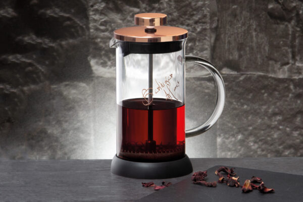 Coffee & tea plunger, 350 ml, rose gold-Berlinger Haus-BH-1493-3