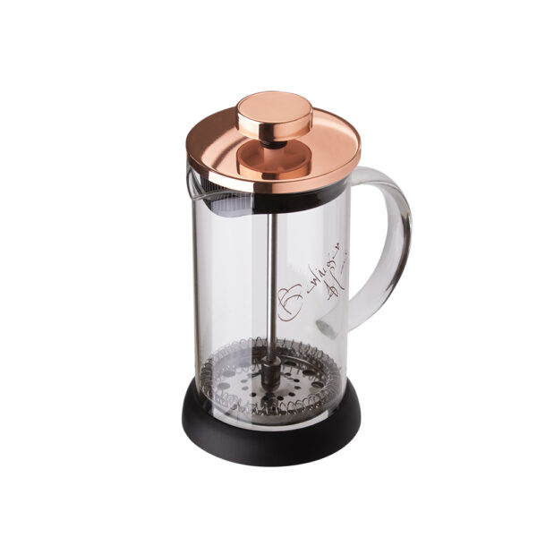 Coffee & tea plunger, 350 ml, rose gold-Berlinger Haus-BH-1493-1