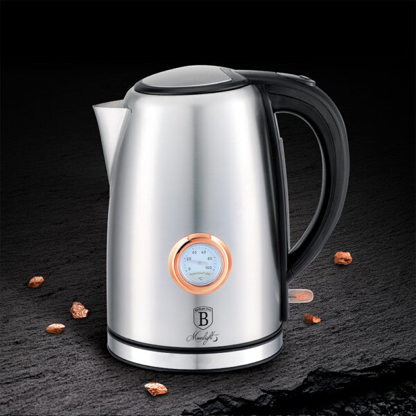 Elektrinis virdulys su termometru 1,7 l, nerūdijantis plienas-Berlinger Haus-BH-9073-2