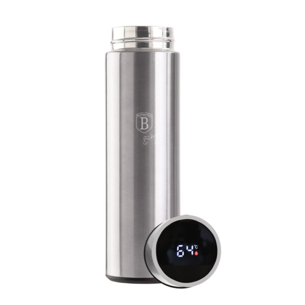 Gertuvė su LED ekranu, 450 ml, nerūdijantis plienas-Berlinger Haus-BH-7956-1