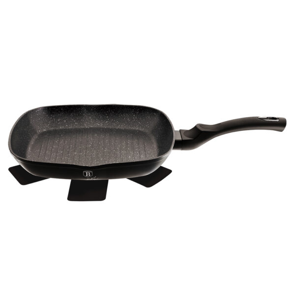 Grilio keptuvė, 28 cm, "Black Silver Collection