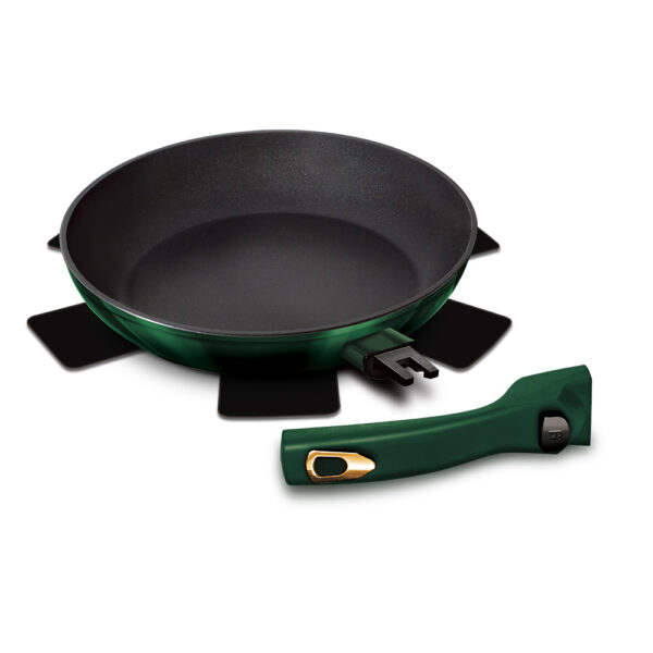 Keptuvė, 28 cm, su nuimama rankena, "Emerald Collection-Berlinger Haus-BH-6088-1