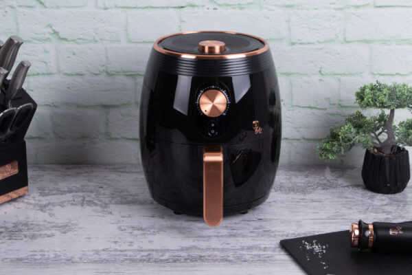 Oro keptuvė, 3,5 l, juoda-rožinio aukso spalvos-Berlinger Haus-BH-9172-3
