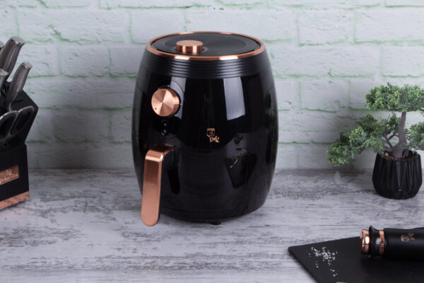 Oro keptuvė, 3,5 l, juoda-rožinio aukso spalvos-Berlinger Haus-BH-9172-6