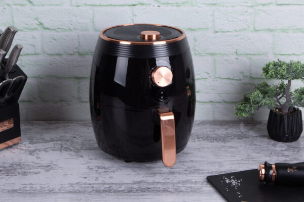 Oro keptuvė, 3,5 l, juoda-rožinio aukso spalvos-Berlinger Haus-BH-9172-8