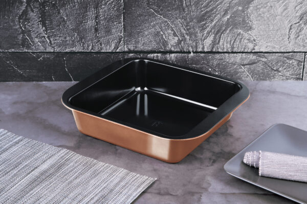 Pailga keptuvė, 29,5*26,5 cm, rožinio aukso spalvos-Berlinger Haus-BH-7836-2