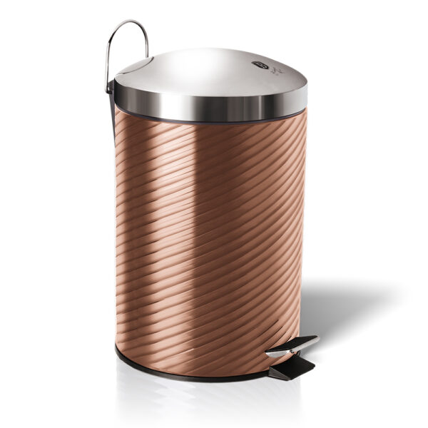 Pedalų dėžė, 7 l, rožinio aukso spalvos-Berlinger Haus-BH-6298-2