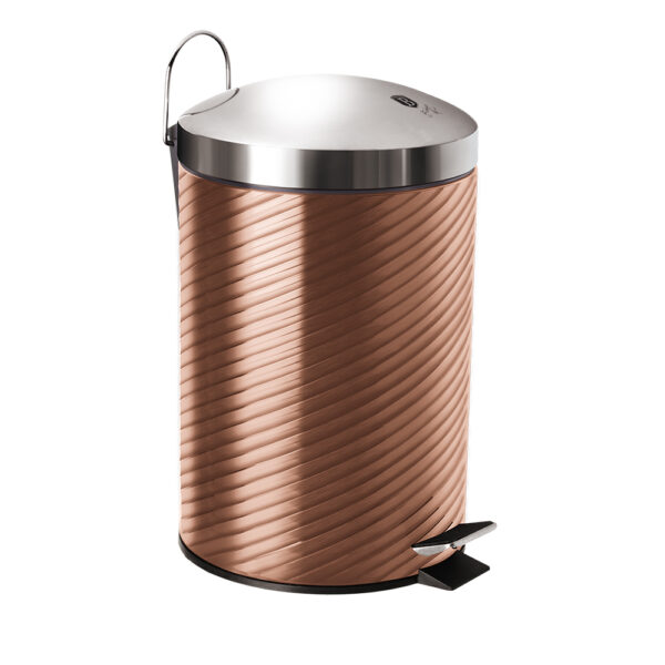 Pedalų dėžė, 7 l, rožinio aukso spalvos-Berlinger Haus-BH-6298-1