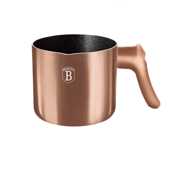 Puodelis pienui, 1,2 l, rožinio aukso spalvos-Berlinger Haus-BH-1966-1