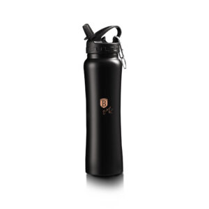 Sportinis butelis, 0,5 l, juodas-rožinis auksas-Berlinger Haus-BH-7498-1