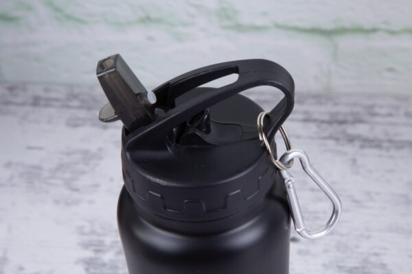 Sportinis butelis, 0,5 l, juodas-rožinis auksas-Berlinger Haus-BH-7498-8