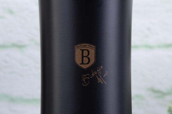 Sportinis butelis, 0,5 l, juodas-rožinis auksas-Berlinger Haus-BH-7498-9