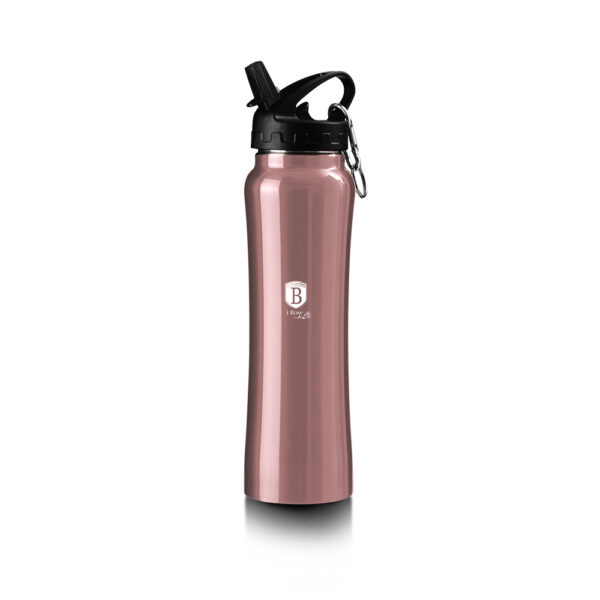 Sportinis butelis, 0,5 l, rožinės spalvos-Berlinger Haus-BH-7496-1