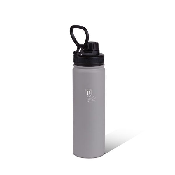 Sportinis buteliukas, 540 ml, matinės pilkos spalvos-Berlinger Haus-BH-7814-9