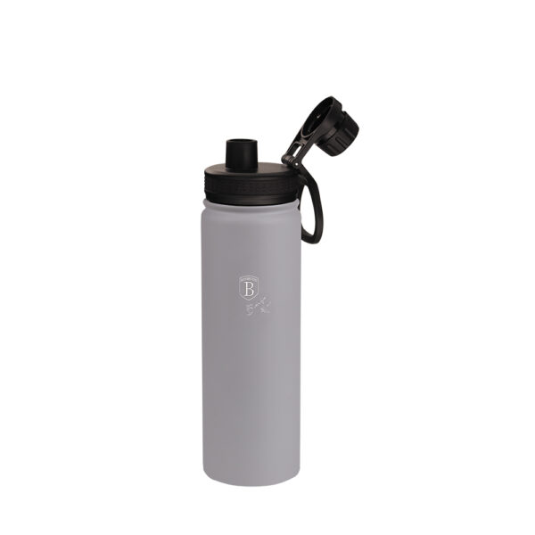 Sportinis buteliukas, 540 ml, matinės pilkos spalvos-Berlinger Haus-BH-7814-10