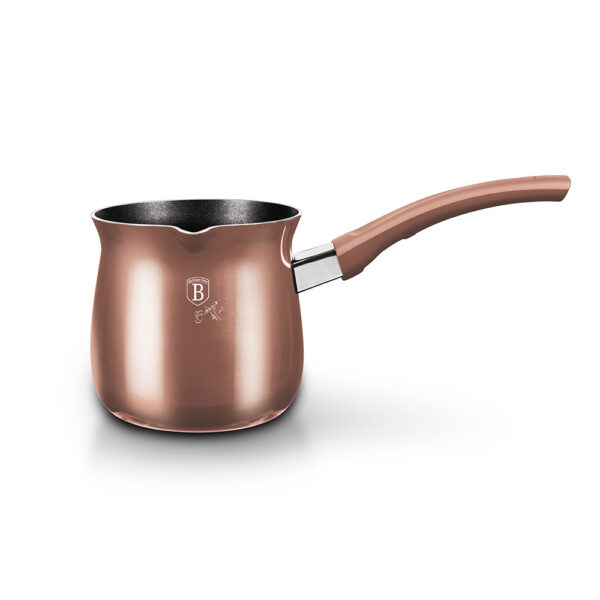 Turkiškas kavos puodelis, 10 cm, rožinio aukso spalvos-Berlinger Haus-BH-6952-2