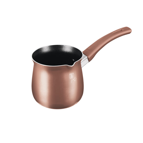 Turkiškas kavos puodelis, 10 cm, rožinio aukso spalvos-Berlinger Haus-BH-6952-3