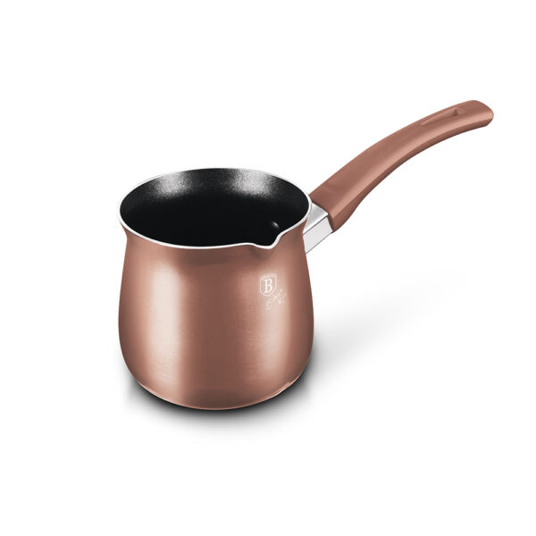 Turkiškas kavos puodelis, 10 cm, rožinio aukso spalvos-Berlinger Haus-BH-6952-4
