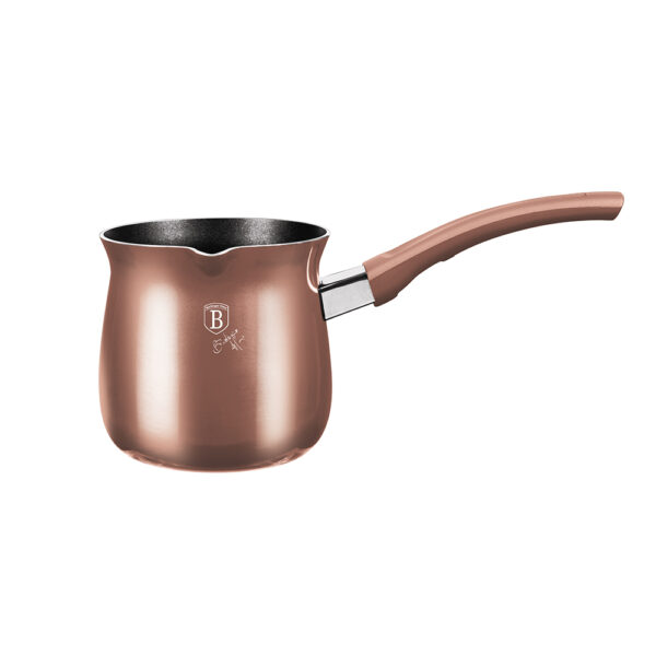 Turkiškas kavos puodelis, 10 cm, rožinio aukso spalvos-Berlinger Haus-BH-6952-1
