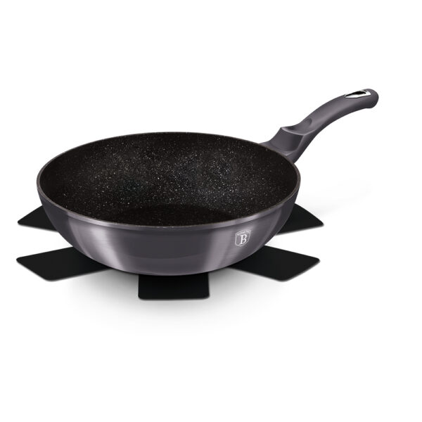 Wok, 28 cm, "Metallic Line Carbon Pro Edition
