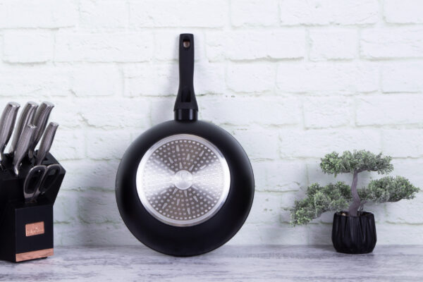 Wok, 28 cm, juodas-Berlinger Haus-BH-1638N-4-18
