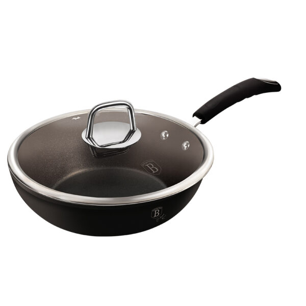 Wok 28 cm juodas Professional Line NEMOKAMAS PROTEKTORIUS Berlinger Haus BH 6126 4