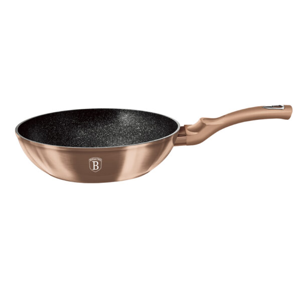Wok, 30 cm, "Metallic Line Rose Gold Edition
